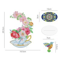 Kits de décoration de Noël en cristal SONGWOO pour le bureau, la maison, les adultes et les enfants, kits de peinture au diamant DIY