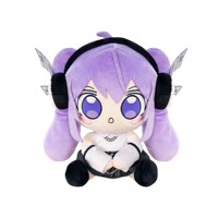 Peluche personnalisée de 20 cm, faite à la main, personnage d'anime ou de jeu, usine OEM ODM, jouet en peluche rembourré en polyester et coton PP, anti-stress
