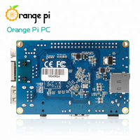 Ordinateur à carte unique orange pi PC H3 Quad-Core 1 go prend en charge le Mini PC Lubuntu Linux pour nano Pi