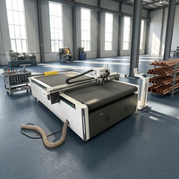 Máquina de Corte CNC Digital con Cuchilla Oscilante Fija para Cajas Corrugadas, Lámina de Aluminio, Espuma EVA