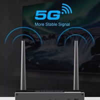 Extensor KVM HDMI Inalámbrico Justlnk 4K de 200m, Extensor Wifi 5G, Transmisor y Receptor de Audio y Video HDMI USB KVM