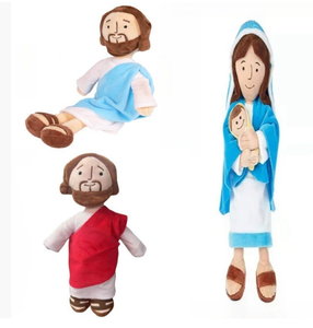 Muñeco de peluche árabe Muñeco Jesús Muñeco María - Product Image 1