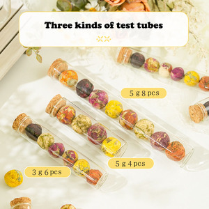 Hand Made Blooming <b>Tea</b> Wholesale Test-tube Package Flowering Blooming <b>Tea</b> Ball Flavored <b>Tea</b> High Quality Chinese Hot Drinks - Product Image 3