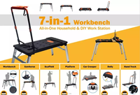 Winslow & Ross-A Meja Kerja Lipat Multifungsi Profesional 7-in-1 Portabel untuk Perbaikan