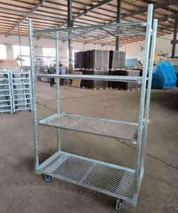 Chậu cây hiển thị đứng vườn xe đẩy hoa giỏ hàng hoa nồi điện thoại di động đứng Đan Mạch Xe đẩy - Product Image 6