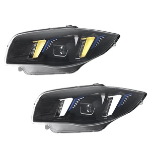 Conjunto de Faros Delanteros Modificados Estilo Fang para BMW Serie 1 E87 04-11, Lente de Luz Diurna LED de Doble Color, Lámpara de 12V, Estilo Fang S Modificado - Product Image 4