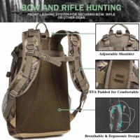 Personnalisé 40L camouflage Forestier Chasse Sac À Dos En Plein Air Sac À Dos De Chasse pour Hommes avec Housse De Pluie