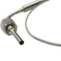 Capteur de température des gaz d'échappement de type K pour l'automobile, en acier inoxydable, haute précision, OEM/ODM, thermocouple, indice de protection IP65, -50~1100 Hongduan