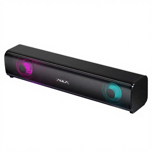 Haut-parleur <span class=keywords><strong>de</strong></span> jeu portable 2.0 canaux avec éclairage RVB, barre <span class=keywords><strong>de</strong></span> son <span class=keywords><strong>pour</strong></span> <span class=keywords><strong>jeux</strong></span>, système <span class=keywords><strong>de</strong></span> son surround <span class=keywords><strong>pour</strong></span> ordinateur PC, cinéma maison, 5-10W, bouton <span class=keywords><strong>de</strong></span> jeu - Product Image 4