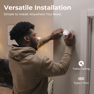 Caméra de sécurité intérieure IMILAB 3K 5MP 360° PTZ WiFi 6 avec détection IA, vision nocturne et audio bidirectionnel pour maison, bureau, appartement, hôtel - Product Image 4