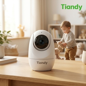 Cámara <span class=keywords><strong>IP</strong></span> WiFi Tiandy 4MP 2K con Visión Nocturna a Color, Detección Humana por IA, Audio Bidireccional, Cámara de Seguridad Interior, Monitor para Mascotas y Bebés - Product Image 5