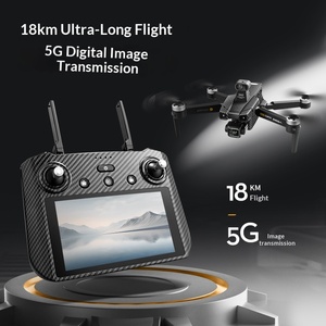 Drone aérien professionnel AE86+ avec image numérique, écran tactile 2 km, évitement d'obstacles, 4K UHD, retour automatique, GPS, avion télécommandé - Product Image 4