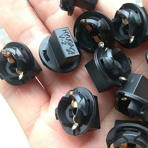 W5W <strong>T10</strong> <strong>Wedge</strong> V2 Small <strong>Bulb</strong> Indicator Light Lamp Holder Plastic Black Car Instrument Panel Lamp Light Base <strong>Socket</strong> - Product Image 5