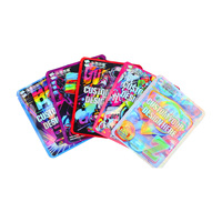 1000 Pièces Sachets Mylar Personnalisés Imprimés 3.5g/7g Anti-Odeur, Anti-Enfant, Refermables, Faible MOQ, Pochette Bonbons Design Ziplock Doypack