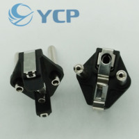 Prise électrique de type F, type EU, VDE 0620, Schuko, en aluminium, 16A, courant nominal