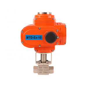 Válvula de Bola Motorizada Eléctrica con Control de Flujo Modulante para Gas, Aceite y Agua - Múltiples Tamaños Disponibles, Personalizable OEM - Product Image 2