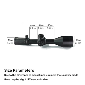 Mira Telescópica BANGBANG 4-27X56 SFIR FFP, Tubo de 30 mm, Óptica de Caza Ajustable HD con Enfoque Lateral para Observación de Vida Silvestre - Product Image 6
