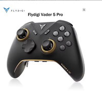 Controles de Juego Inalámbricos Flydigi Vader 5 Pro con Amortiguación Ajustable, Gamepads de Competición Elite para Deportes Electrónicos para PC/NS