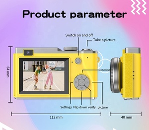 LK003 Thermo druck kamera Spielzeug für Mädchen Kleinkind Kinder Digital kamera Niedliche Cartoon 4K HD Sofort drucker Mini kamera - Product Image 6