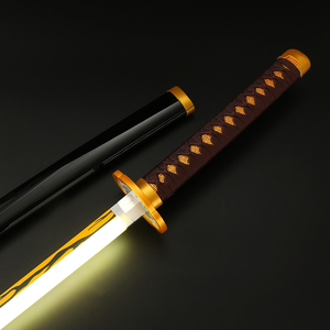 Barato Cool <span class=keywords><strong>Kaigaku</strong></span> Led Light Toy Swords Plastic Bamboo Swords Toy para niños - Product Image 1