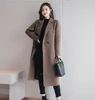 Roupas femininas de inverno 2021, casacos longos plus size