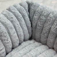 Etrip Pet Wholesale - Lit pour chien de luxe personnalisé à rayures ultra-douces, lit pour chien moelleux pour toutes les saisons
