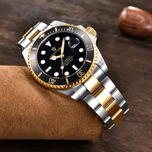 Montres automatiques mécaniques de luxe pour hommes PAGANI DESIGN PD-1639, acier inoxydable 316L, <span class=keywords><strong>saphir</strong></span>, étanche, Relogio Masculino - Product Image 6