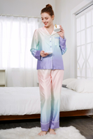 Dropping Shopping 2025 Femmes Soie Été Sexy Tache Nouveau Design Maman et Moi Pijamas Femme Pijamas Femme