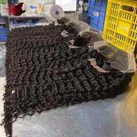 Perruque Lace Front 13x6 en Cheveux Humains, Ondulation Profonde SDD, 34 Pouces, Cheveux Humains Bruts avec Cuticules Alignées