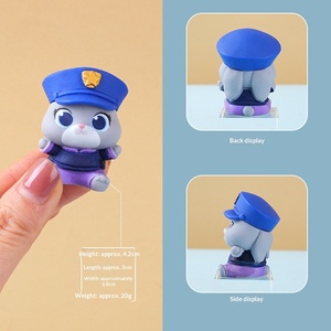 Nueva Caja Sorpresa de Figuras Pequeñas de Resina de Animales de Dibujos Animados <span class=keywords><strong>ZOO</strong></span> TOPIA, Juguete de Moda, Adornos Decorativos para Maternidad, Oficina y Hogar, Venta al por Mayor - Product Image 3