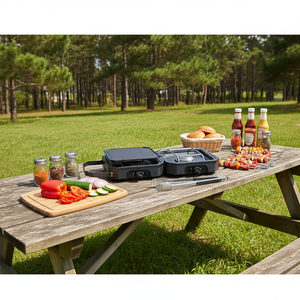 Mini Réchaud à Gaz Portable Léger Pliable en Une Pièce Brûleur de Camping Extérieur pour la Randonnée et le Randonnée à Pied Utilisation Simple pour le Barbecue et le Pique-Nique - Product Image 5