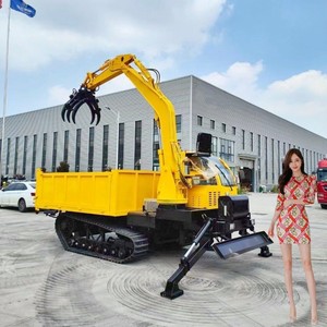 Garden <b>Track</b> <b>Dumper</b> 3 Ton Small Crawler Dump 1000KG 3000KG Mini <b>Dumper</b> - Product Image 1
