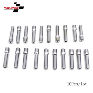 Aosu Pièces automobiles transfrontalières Vis à filetage inversé M12x1.5 Longueur 48mm pour réparation de jantes - Product Image 3