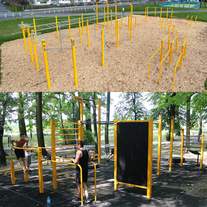 Estación de Ejercicio Multifuncional para Jóvenes, Equipo de Gimnasio Público, Equipo de Gimnasio para Parques, Equipo de Gimnasio para Exteriores - Product Image 5