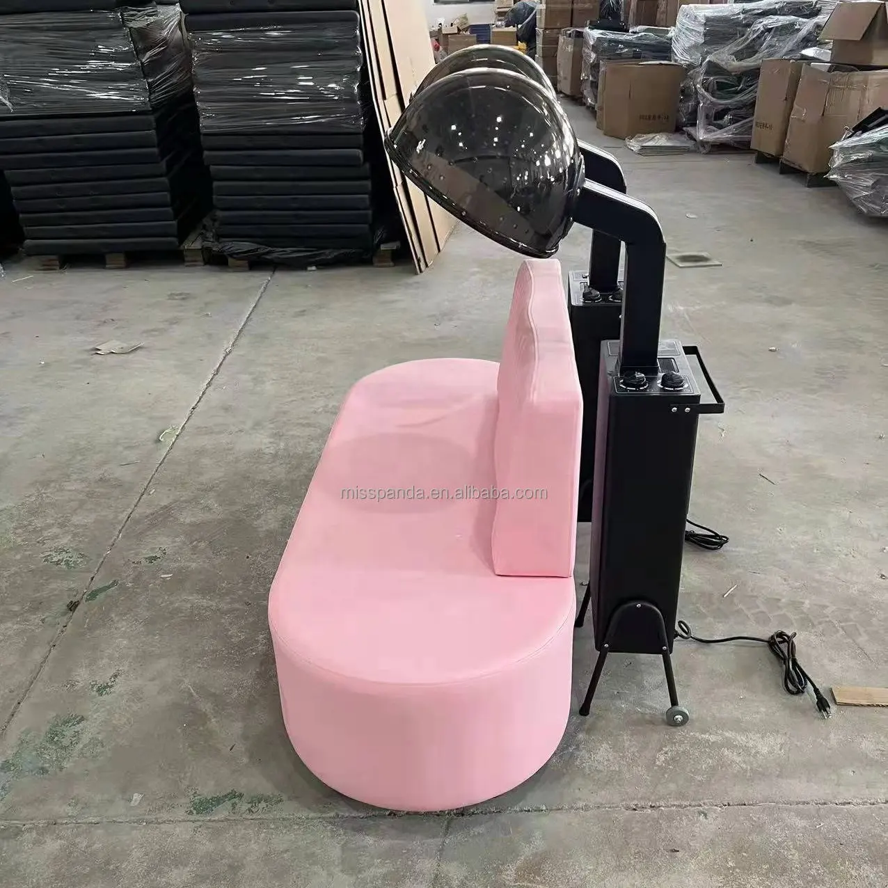 beauty salon equipment electric double portable hair dryer chair