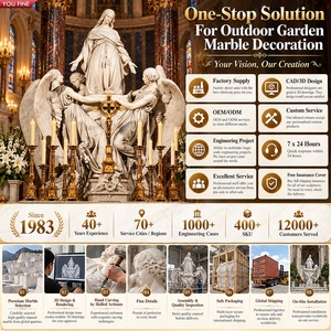 YOUFINE Statua in Marmo Personalizzata della Chiesa della Magdalena, Rappresentazione della Rappresa di Santa Maria Magdalena di Charles Marochetti, per Decorazione Ecclesiastica - Product Image 4