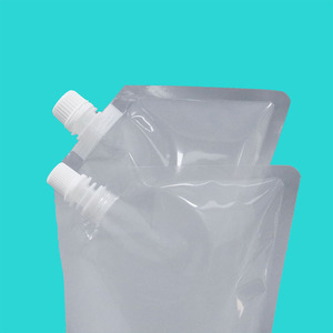 <span class=keywords><strong>Precio</strong></span> <span class=keywords><strong>de</strong></span> fábrica al por mayor bolsas <span class=keywords><strong>de</strong></span> caño <span class=keywords><strong>de</strong></span> pie transparentes <span class=keywords><strong>de</strong></span> grado alimenticio 100ml-5L Ideal para bebidas - Product Image 3