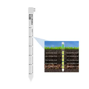 농업을 위한 RS485 다심 토양 습기 조사 PVC 플라스틱 관 깊은 토양 습기 감지기
