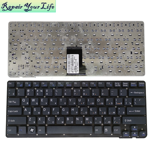 RU แป้นพิมพ์สำหรับแล็ปท็อปรัสเซียสำหรับ SONY VPCCA <span class=keywords><strong>VPC</strong></span>-CA <span class=keywords><strong>VPC</strong></span> CA Pcg-61711w 148353511 148953511 แป้นพิมพ์สีดำ/สีขาวใหม่ไม่มีแสงไฟ - Product Image 1