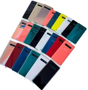 Coque arrière en verre d'origine pour <span class=keywords><strong>Samsung</strong></span> <span class=keywords><strong>S10</strong></span>, coque arrière <span class=keywords><strong>S10</strong></span>+, coque arrière S10e, coque arrière <span class=keywords><strong>S10</strong></span> 5G, écran arrière - Product Image 1