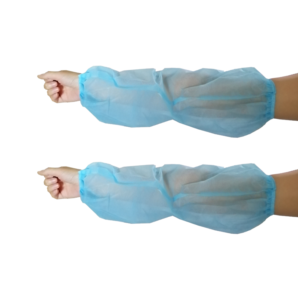 Одноразовые Полипропиленовые белые защитные нетканые полипропиленовые рукава оптом одноразовые нетканые рукава