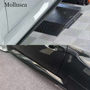 สเกิร์ตข้างคาร์บอนไฟเบอร์แท้ สำหรับรถ BMW ซีรีส์ 2 M2 G87 Coupe รุ่น R44 สไตล์ปี 2022-2024 - Product Image 2