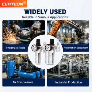 Filtre Regulateur Lubrificateur SFC 2 <span class=keywords><strong>SFR</strong></span> SL Vidange Manuelle PT1 4 PT3 8 PT1 2 Systeme Air Industriel Unite Traitement Air - Product Image 5