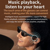 Lunettes Intelligentes Traducteur L802 avec Reconnaissance, Caméra d'Enregistrement Vidéo/Audio 8MP, Traduction IA, Contrôle Tactile/Vocal/par Application et Wi-Fi