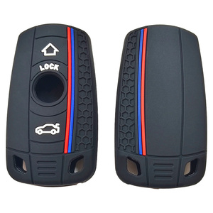 Funda de Silicona para <span class=keywords><strong>Llave</strong></span> Inteligente de Coche, Estilo Deportivo para <span class=keywords><strong>BMW</strong></span> <span class=keywords><strong>Serie</strong></span> <span class=keywords><strong>1</strong></span> 3 5 6 E90 E91 E92 E60 E70 E71 E72 E82 E87 E88 E89 - Product Image 6