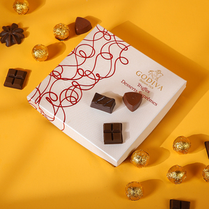 Hộp Sô Cô La Rỗng Bằng Giấy Các Tông Làm Thủ Công Tùy Chỉnh Hộp Sô Cô La Đóng Gói Quà Tặng Quầy Bar Cho Kẹo Với Dải Phân Cách - Product Image 2