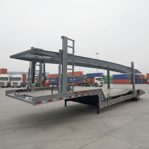 Rimorchio per Trasporto Auto a 2 Assi 15-17 <span class=keywords><strong>M</strong></span> di Alta Qualità, Semirimorchio Porta-Auto in Vendita - Product Image 2