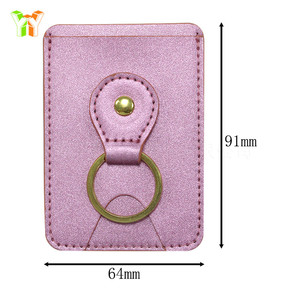 Échantillons disponibles. Porte-téléphones en cuir PU, étuis pour cartes, porte-cartes de crédit anti-magnétiques et autres accessoires pour téléphones mobiles - Product Image 3