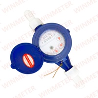 Compteur d'eau mécanique multi-jets DN15 en nylon/plastique/ABS, best-seller, avec protection IP68, certifié CE, fabrication directe d'usine