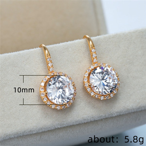 Orecchini Pendenti in Cristallo per Donne, Eleganti e Minimalisti, Accessori di Moda per Uso Quotidiano e Feste - Product Image 5